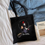 Totoro Shopping Bag Harajuku Canvas Shoulder Eco Friendly Female