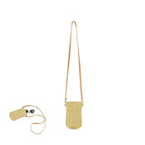 Summer Mini Messenger Bag, Girls Woven Crossbody Purse for Travel