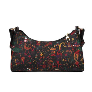 Women Classic Shoulder Bag, Lightweight Clutch with Handle