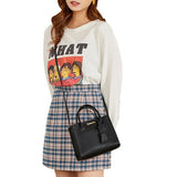 Women Crossbody Shoulder Bag Faux Leather Wallet Handbag Top Handle Strap