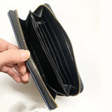 JoJo's Bizarre Adventure Jotaro Wallet Long Zipper Purses PU Wallet