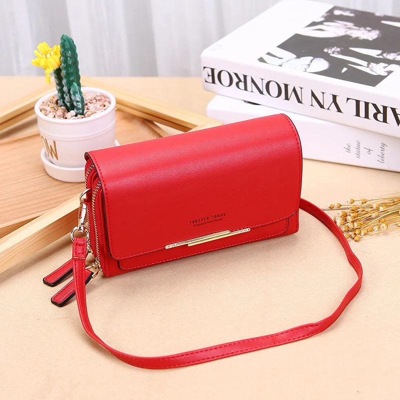 Women Leather Crossbody Shoulder Bag Tote Satchel Purse