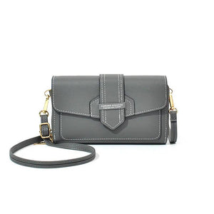 Vintage Women Crossbody Bag Soft PU Leather Handbag Small Wallet