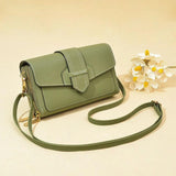 Vintage Women Crossbody Bag Soft PU Leather Handbag Small Wallet