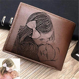 Personalized Engraved Trifold Wallet for Him/Her - Father's Day Gift