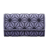 Luxur Luminous Geometric Diamond Wallet 20X10.5X2.5