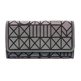 Luxur Luminous Geometric Diamond Wallet 20X10.5X2.5