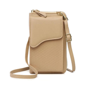 Snake Pattern Shoulder Crossbody Phone Bag for Shopping