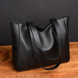 PU Leather Bucket Tote Bag Handbag Shoulder Bags for Women