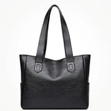 PU Leather Bucket Tote Bag Handbag Shoulder Bags for Women