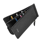 26 Slot Bifold Men Wallet Multifunctional Long Wallets Zipper Student Wallet