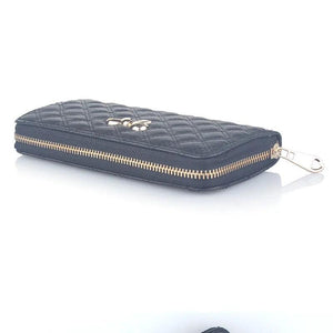 Bowknot Women Wallet Long Clutch Multi-card Phone 858