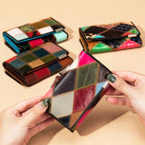 Crocodile Pattern Leather Wallet for Women