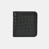 Sheepskin Woven Short Wallet Ultra Thin Soft Men's and Women's Mini Wallet