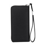 Punk Skull Head Leather Wallet Vintage Cowhide Long Clutch Bag