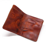 Vintage Minimalist Leather Men's Wallet