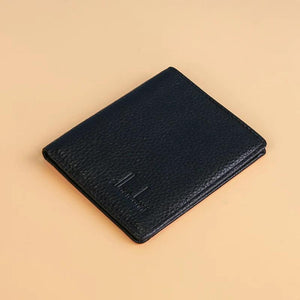 Minimalist Women's Small Leather Wallet Cowhide Purse