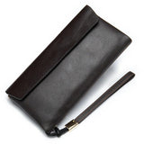 Genuine Leather Wallet Big Capacity Unisex Long Wallet Clutch