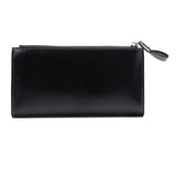 Leather RFID Long Wallet Women Hasp Zipper Clutch Purse