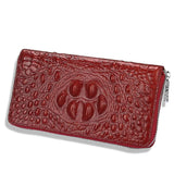 Crocodile Print Women's Purse Men's Casual Wallet