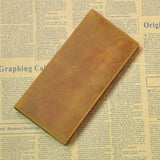 Unisex Leather Long Wallet Business Wallets