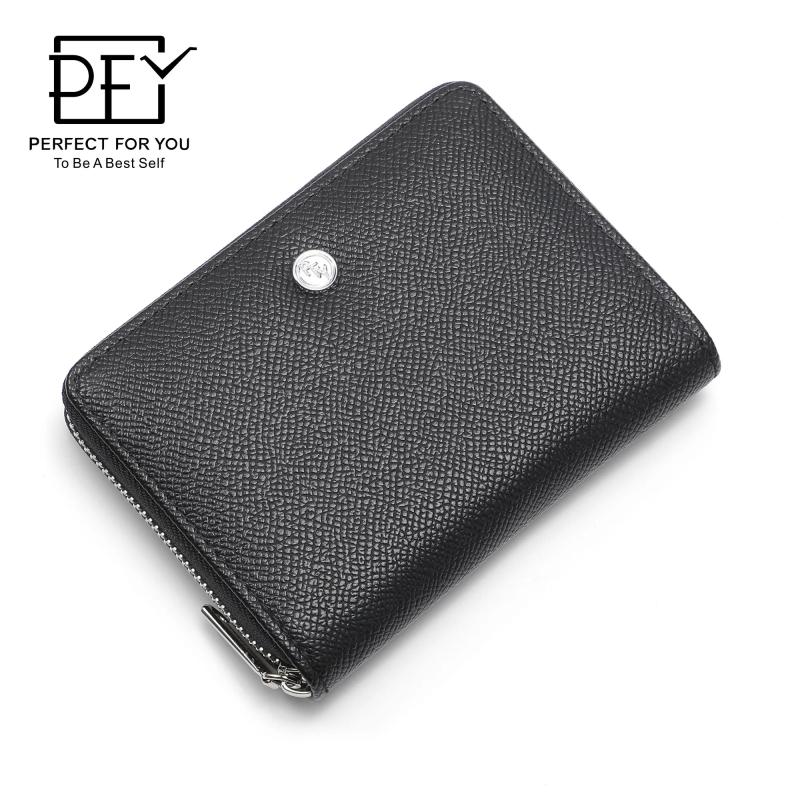 Women's PU Leather High Casual Wallet Large Capacity Mini Solid Multifunctional