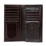 Men Cowhide Wallet Leather Purse Long Portmoney Billeteras Hombr