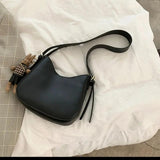 Saddle Small Shoulder Crossbody Bags for Women with Adjustable Wide Strap