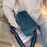 Frosted Shoulder Bag Women's Small Square Bag
