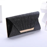 Sequined Clutch Wallet Women Chain Shoulder Totes