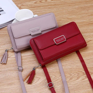 Korean-Style Zipper Handbag with Chain