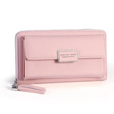 Korean-Style Zipper Handbag with Chain