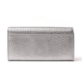 Long Women's Leather Wallet Clutch Solid Purse Genuine Leather