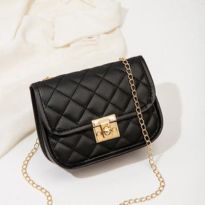 Solid Shoulder Crossbody Bag for Women Leather Female Casual Chest Bag