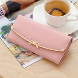 Women's Long-Form Buckle Wallet Multi-functional Hand Bag