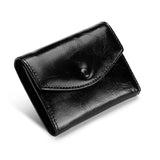 High Oil Waxing Leather Women's Wallet Cowhide Female Wallets Sales