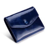 High Oil Waxing Leather Women's Wallet Cowhide Female Wallets Sales