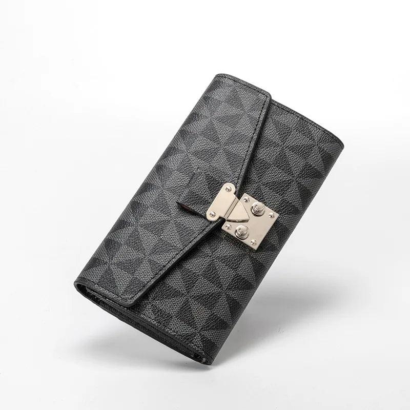 Antimagnetic Long Zipper Wallet For Women