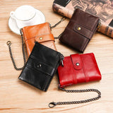RFID Blocking Bifold Wallet with Zipper, Soft & Slim