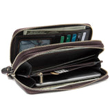 Men Mobile Phone Wallets Long Clutch Purse Large Capacity