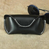 Portable Leather Glasses Case for Men and Women