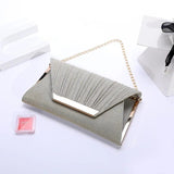 Sequined Clutch Wallet Chain Totes Shoulder Bag