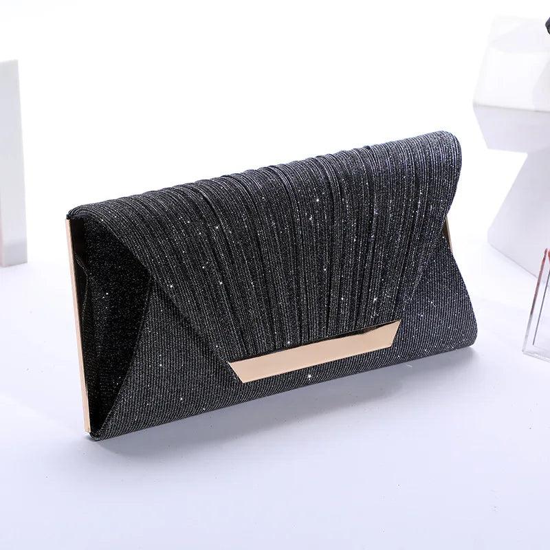 Sequined Clutch Wallet Chain Totes Shoulder Bag