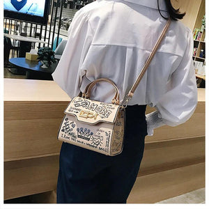 Vintage Crossbody Bag Women High Zipper Handbag Tote Female Flap Shoulder Bag