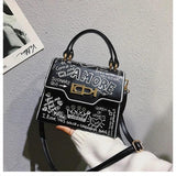 Vintage Crossbody Bag Women High Zipper Handbag Tote Female Flap Shoulder Bag