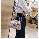 Vintage Crossbody Bag Women High Zipper Handbag Tote Female Flap Shoulder Bag