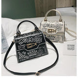 Vintage Crossbody Bag Women High Zipper Handbag Tote Female Flap Shoulder Bag