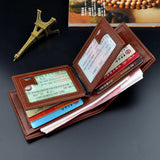 Men's Thin Driver's Wallet 30% Off Business Leisure Retro Soft Wallet
