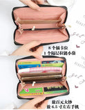 Embroidered Thread Wallet Women Mobile Phone Bag