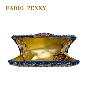 African Mama Bright Diamond Ladies Bag with Clutch